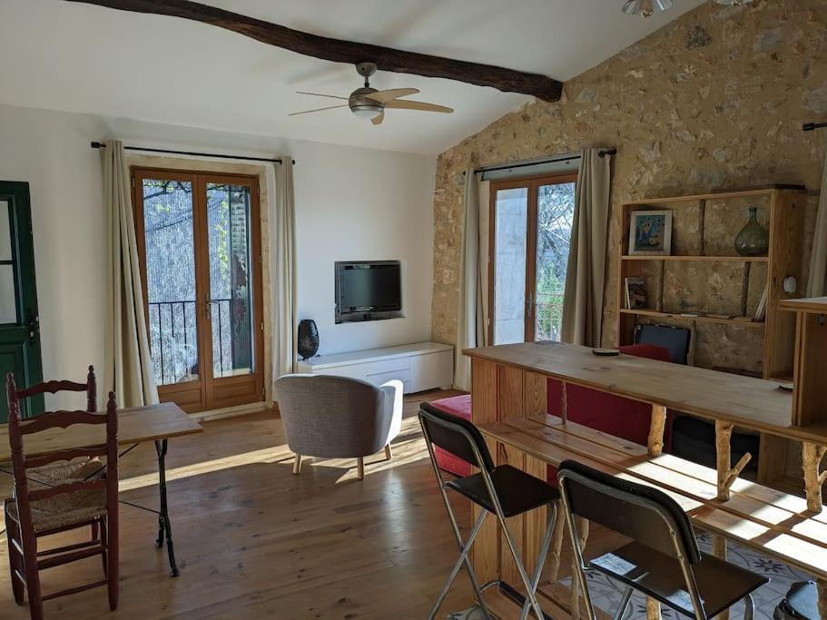 Appartement 1 Chambre, 55M2 - Maison De Village De Charme 17Eme Siecle - Garrigue Heraultaise Argelliers Exterior foto